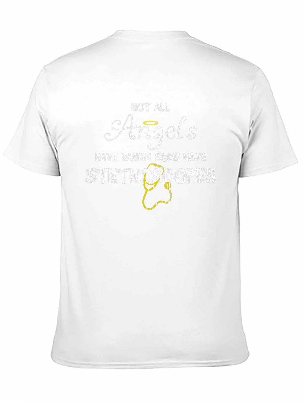 Not All Angels Stethoscope Graphic T-Shirt product image 9