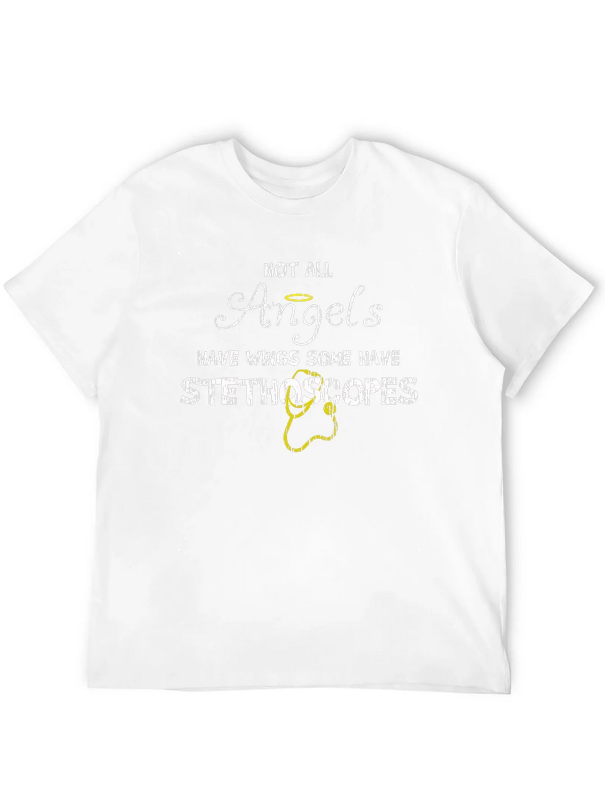 Not All Angels Stethoscope Graphic T-Shirt product image 10