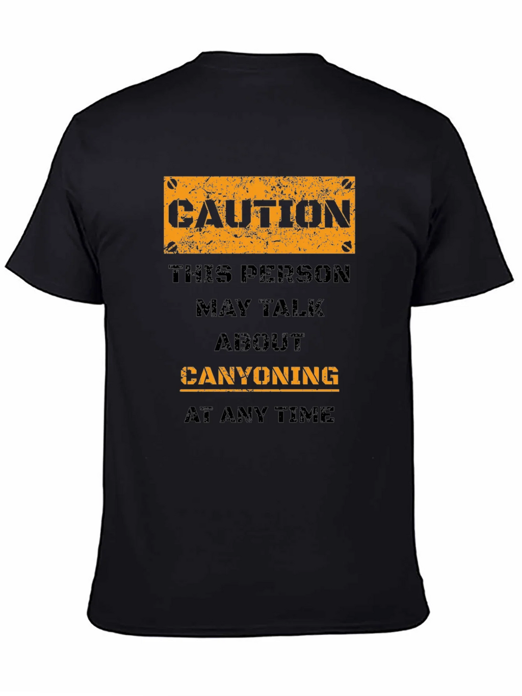 Caution Canyoning T-Shirt product image 4