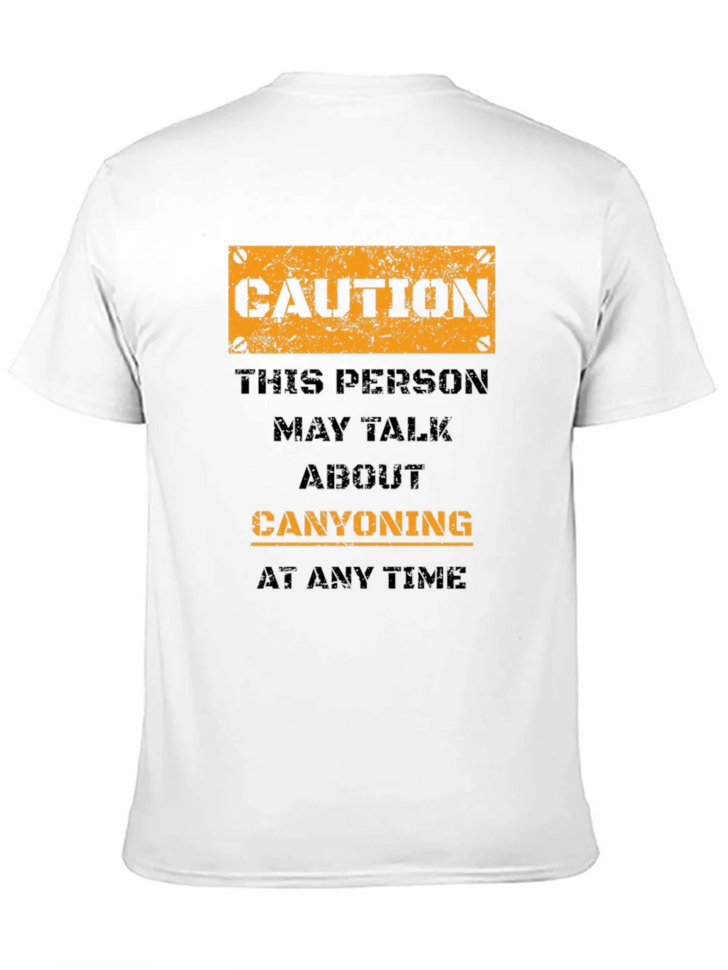 Caution Canyoning T-Shirt product image 10