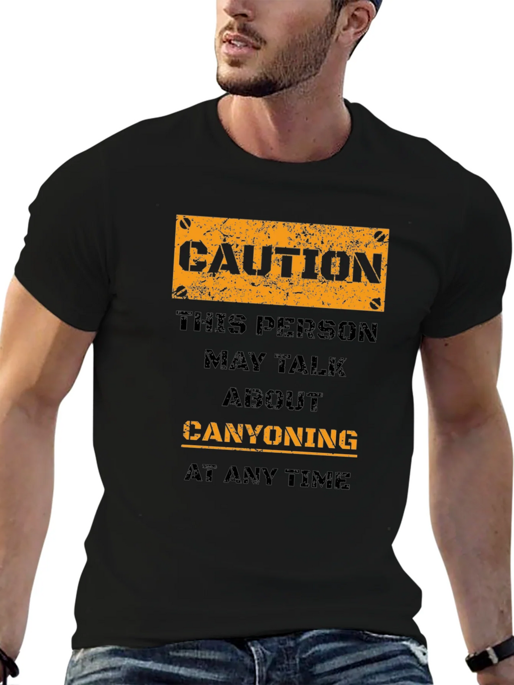 Caution Canyoning T-Shirt product image 6