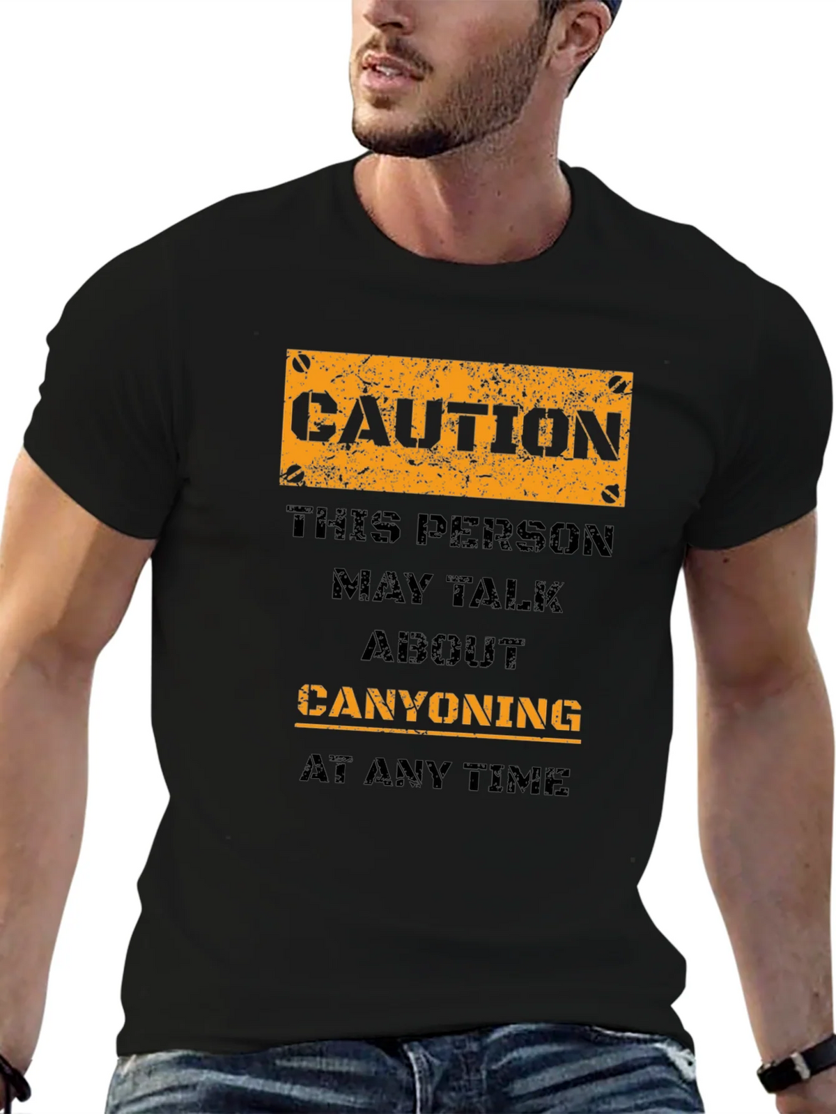 Caution Canyoning T-Shirt product image 6