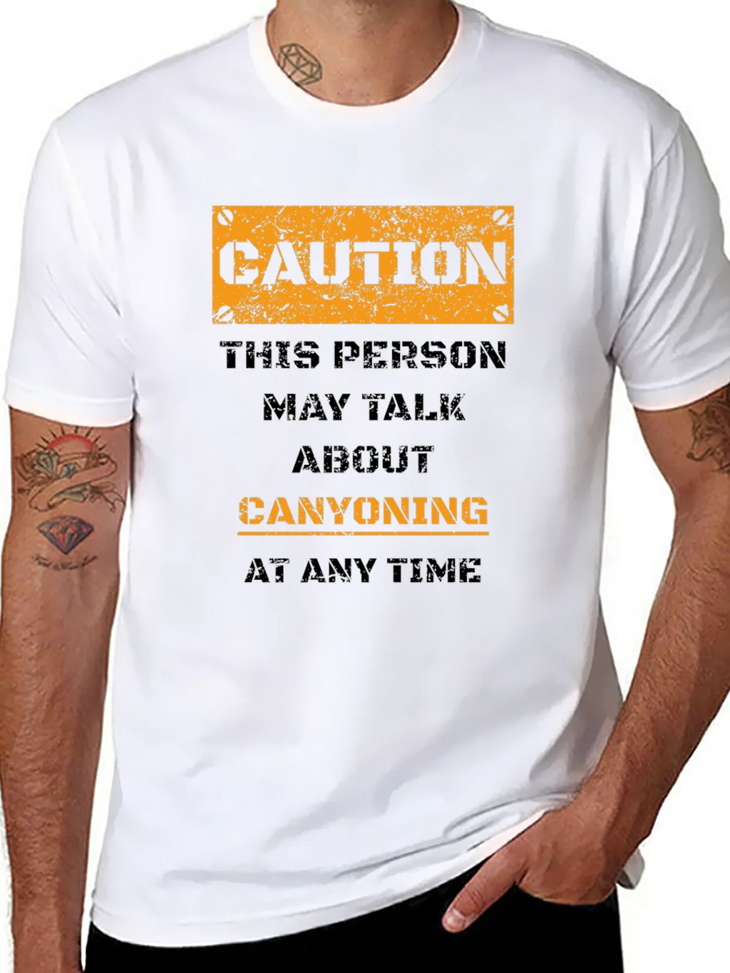Caution Canyoning T-Shirt product image 7