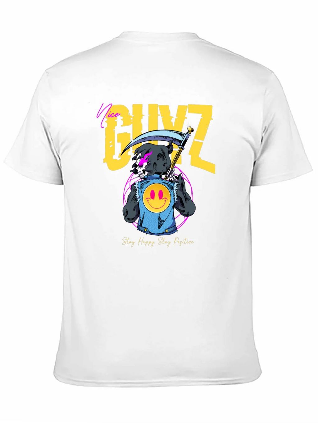 Nice GUYZ T-Shirt - Stay Happy Positive product image 10