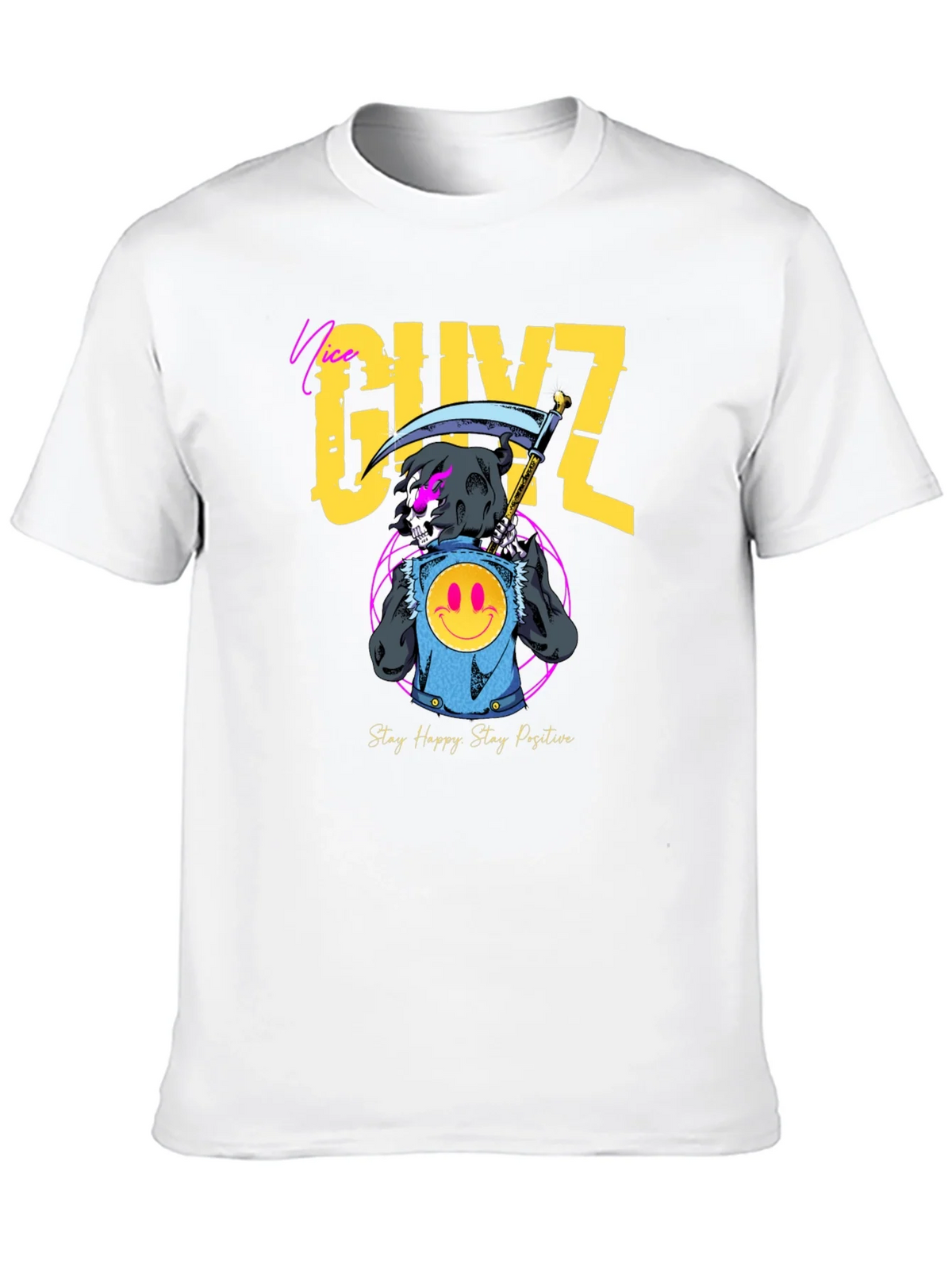 Nice GUYZ T-Shirt - Stay Happy Positive product image 9