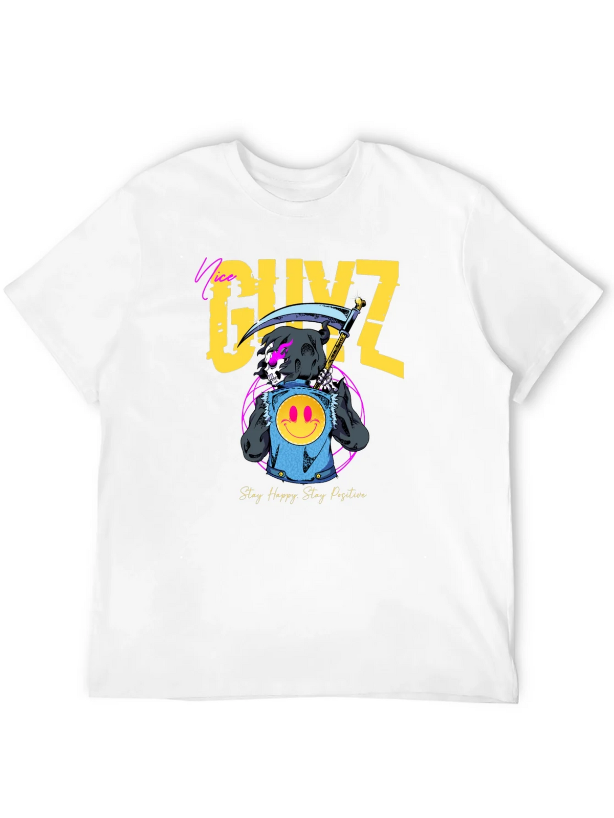 Nice GUYZ T-Shirt - Stay Happy Positive product image 11