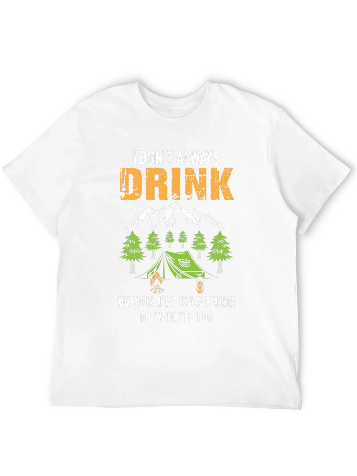Funny Camping & Drinking T-Shirt product image 11