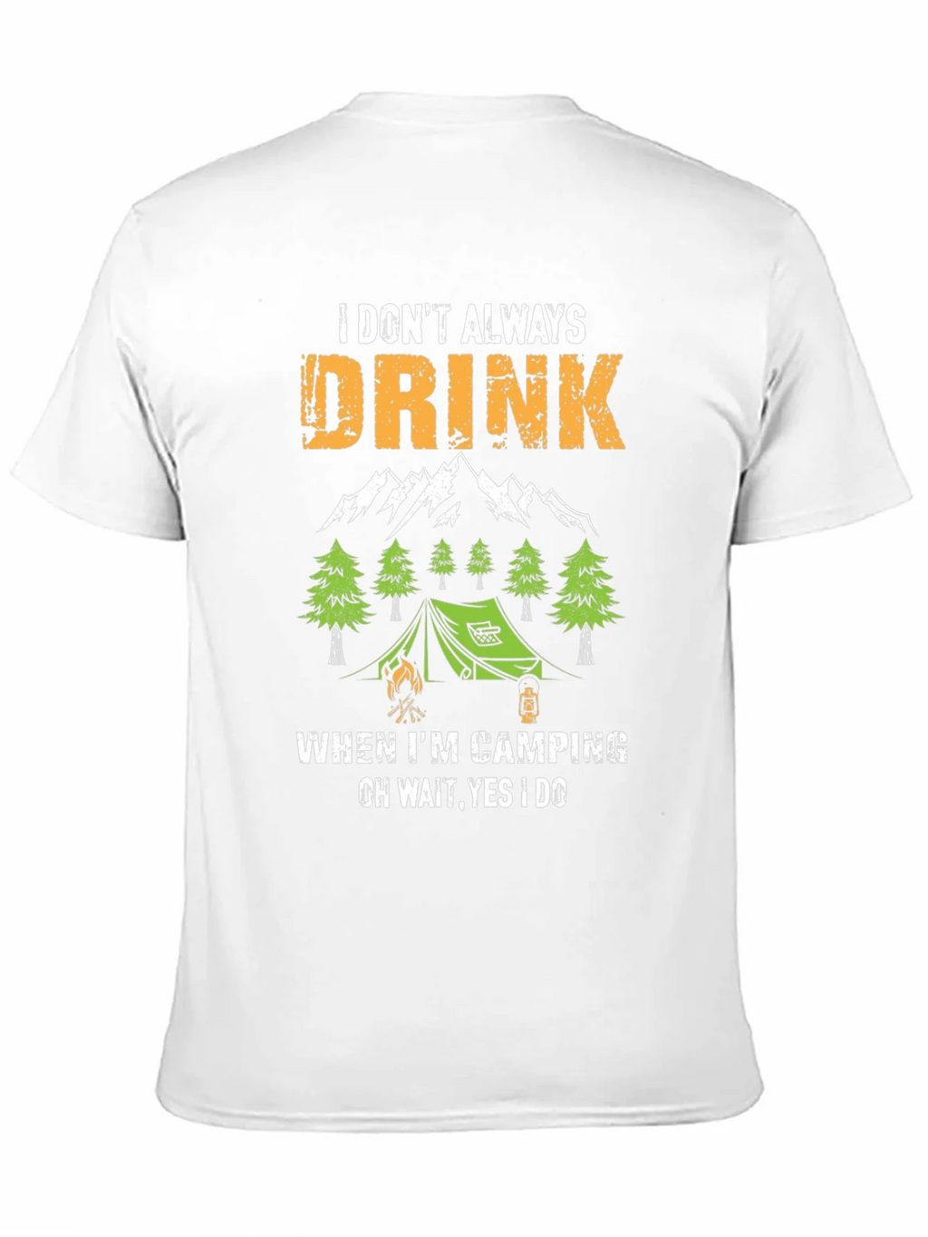 Funny Camping & Drinking T-Shirt product image 10