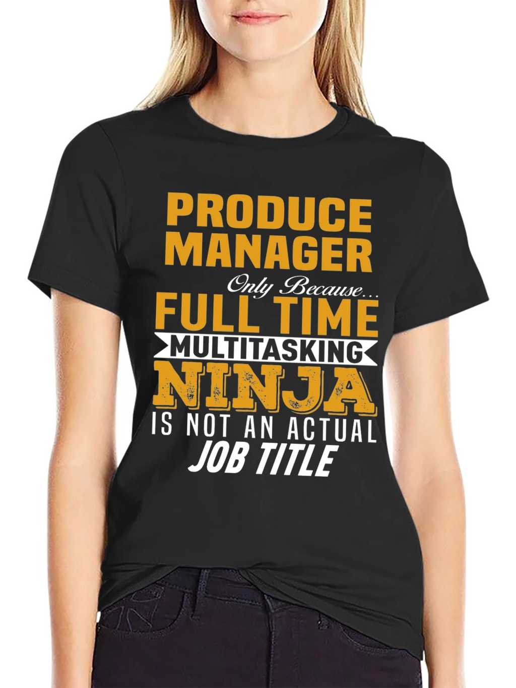 Produce Manager Multitasking Ninja T-Shirt product image 2