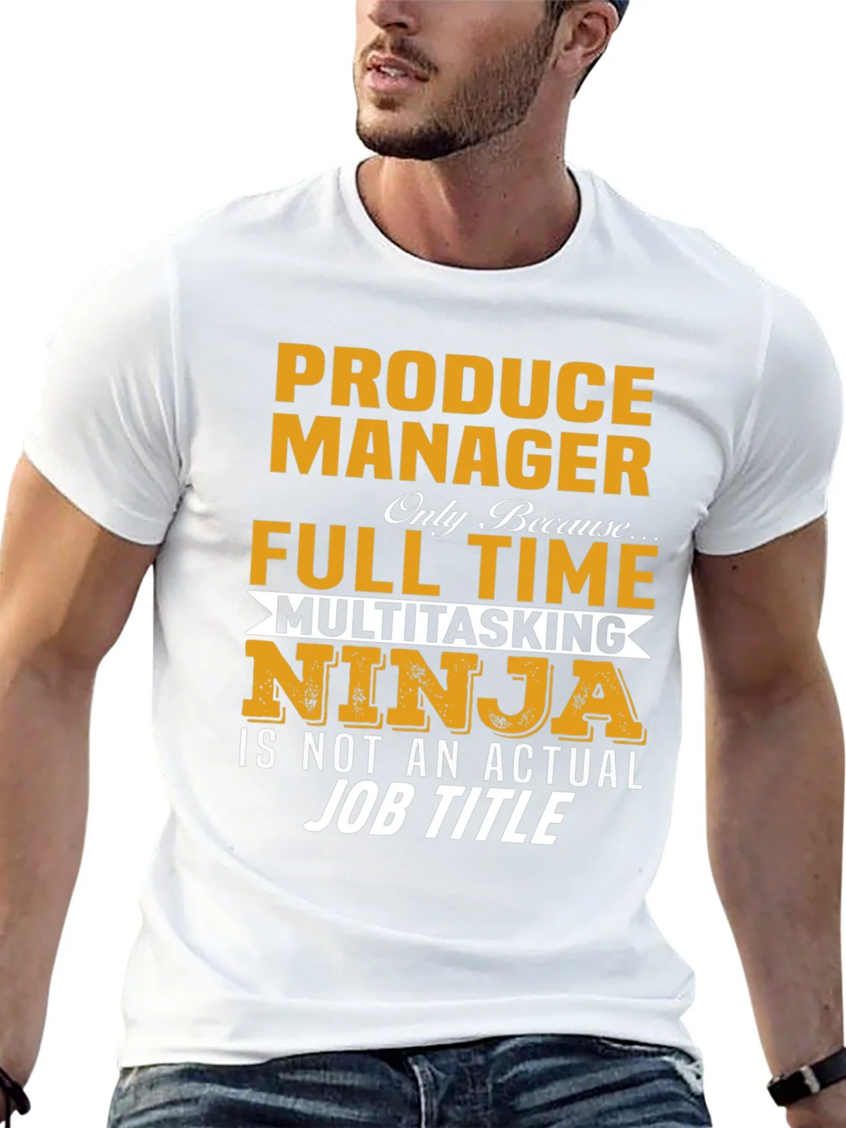 Produce Manager Multitasking Ninja T-Shirt product image 12