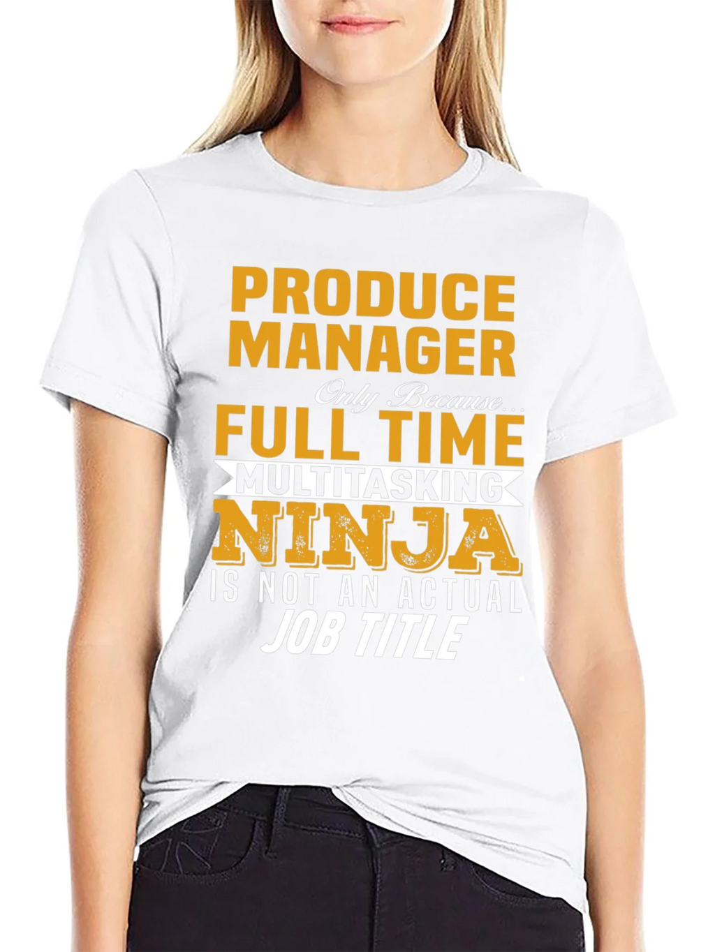 Produce Manager Multitasking Ninja T-Shirt product image 8
