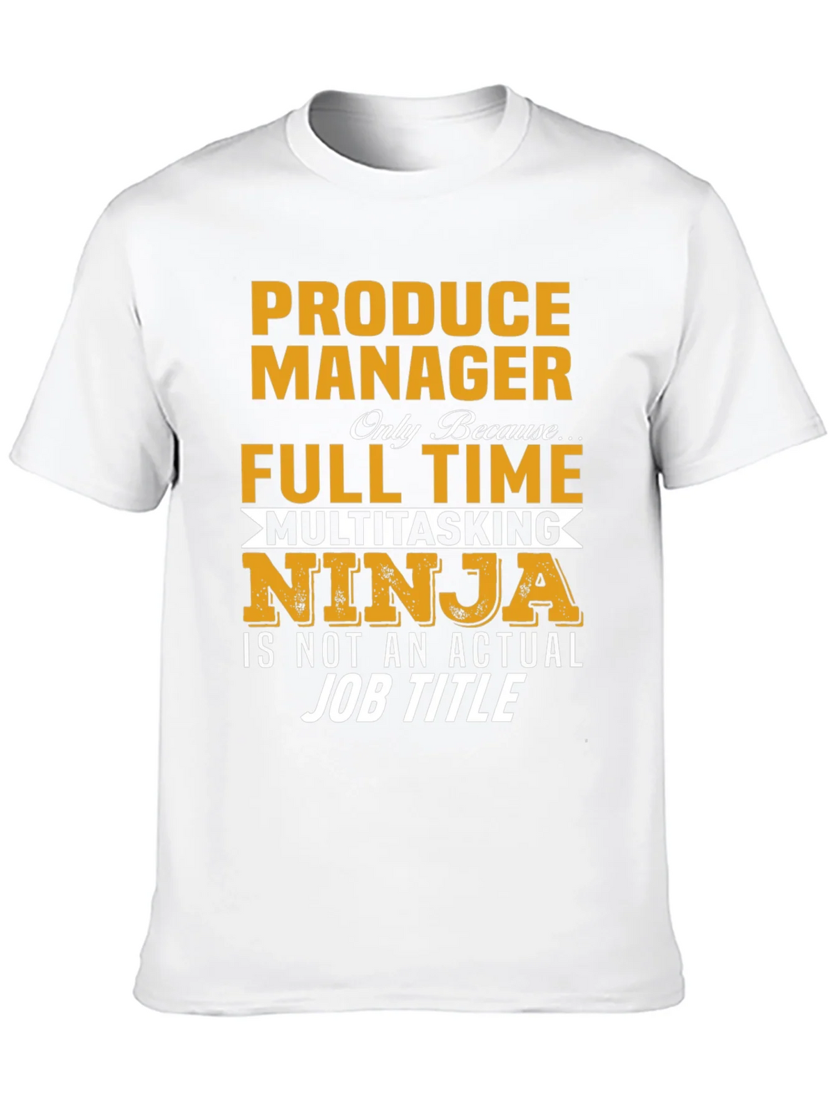 Produce Manager Multitasking Ninja T-Shirt product image 9