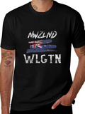New Zealand Flag T-Shirt - Wellington product image 1