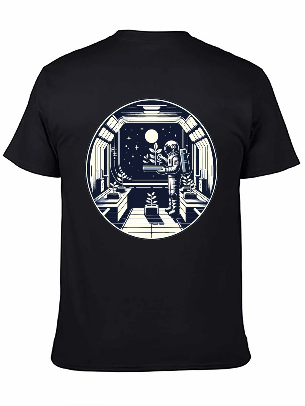 Astronaut in Space Garden T-Shirt product image 4