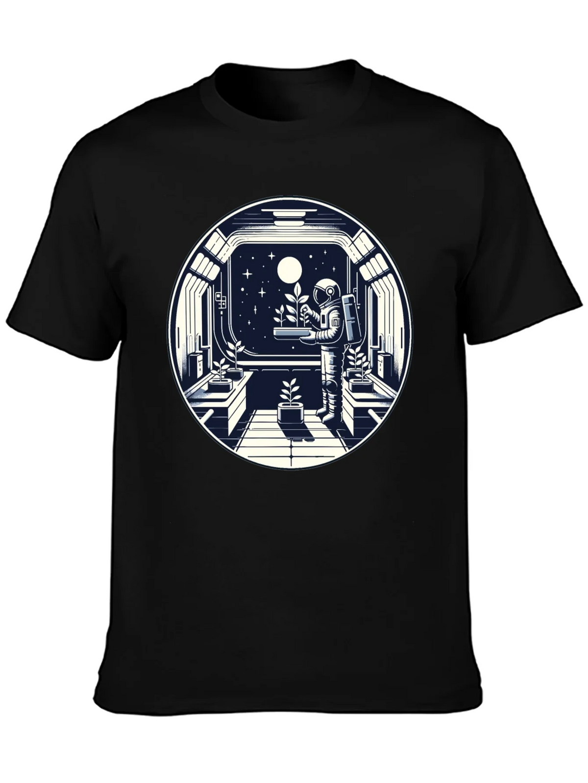 Astronaut in Space Garden T-Shirt product image 3