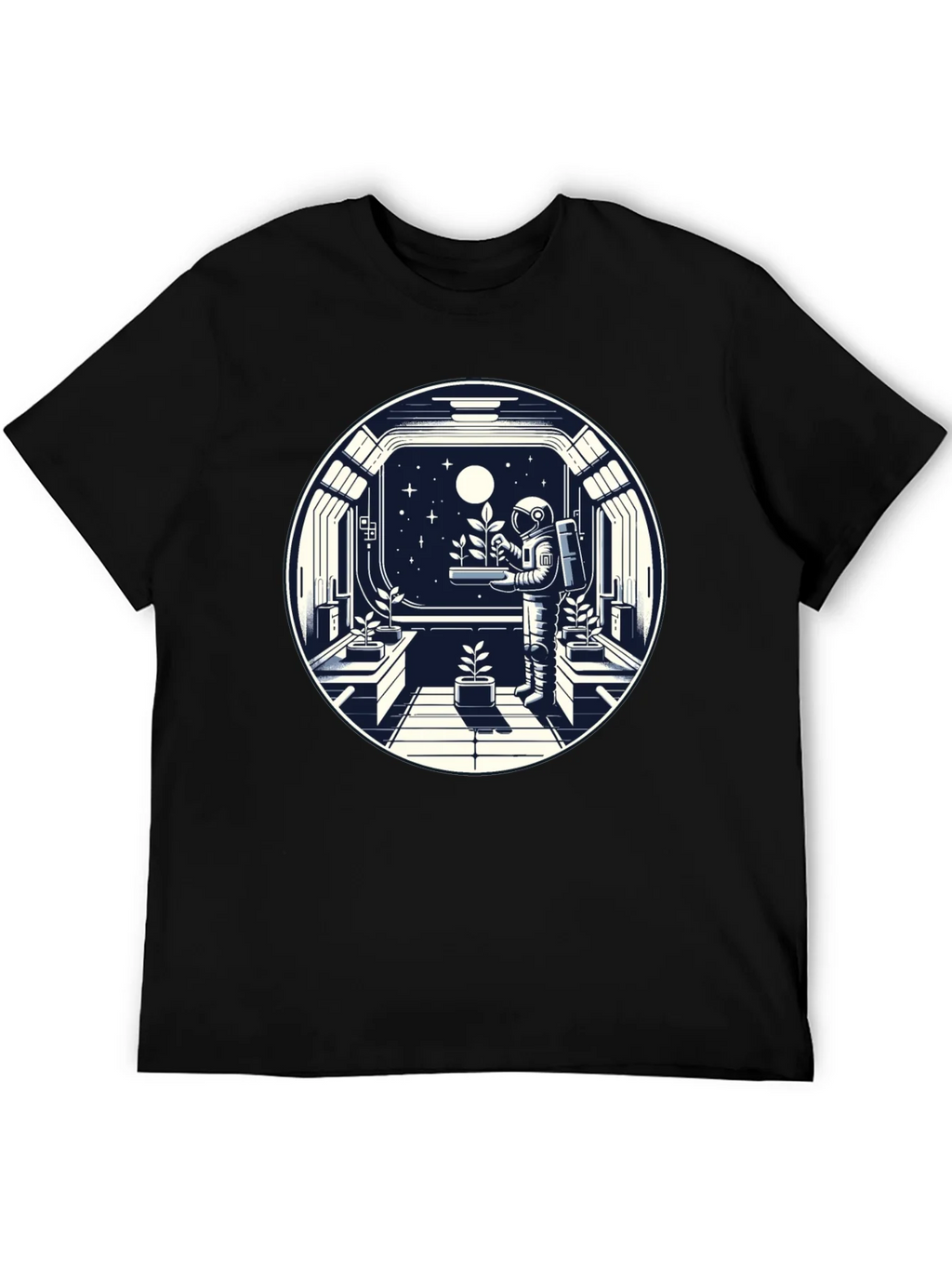 Astronaut in Space Garden T-Shirt product image 5