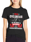 Cycleholic T-Shirt - Road to Recovery product image 1