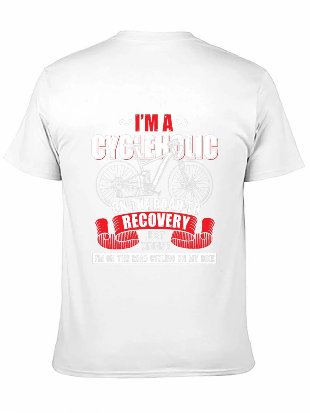 Cycleholic T-Shirt - Road to Recovery product image 7