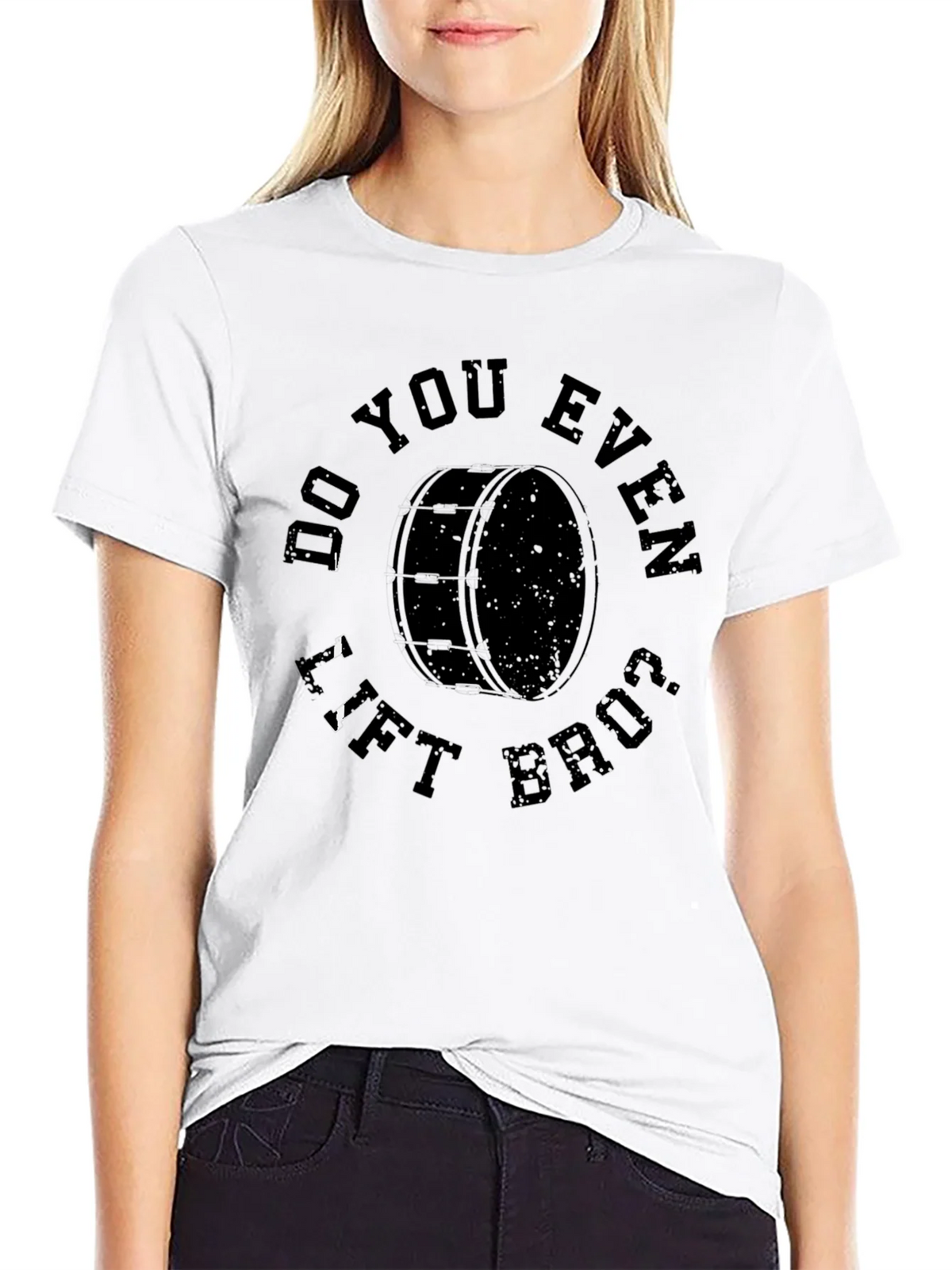Do You Even Lift Bruh Drum T-Shirt product image 8