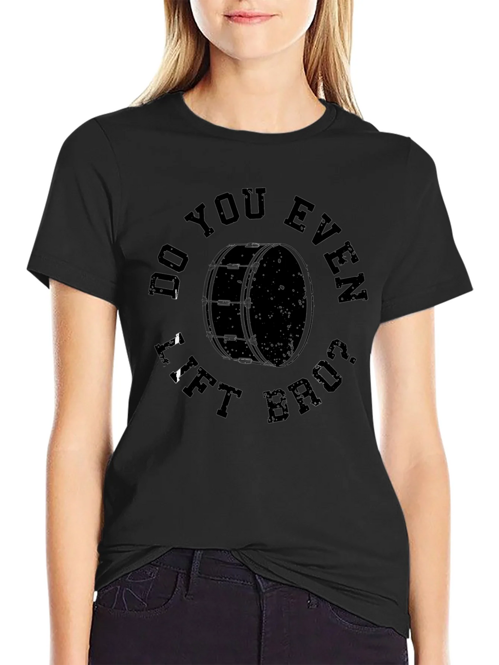 Do You Even Lift Bruh Drum T-Shirt product image 2