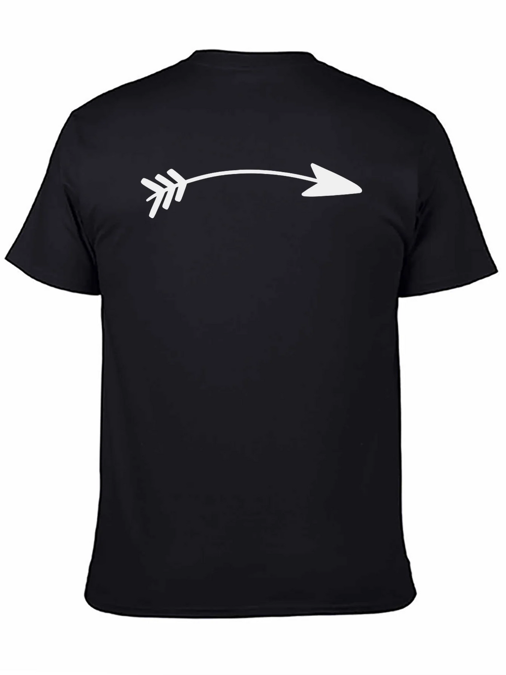 Arrow Graphic Tee - Black Casual Style product image 4