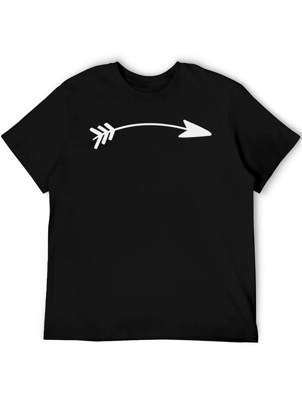 Arrow Graphic Tee - Black Casual Style product image 5