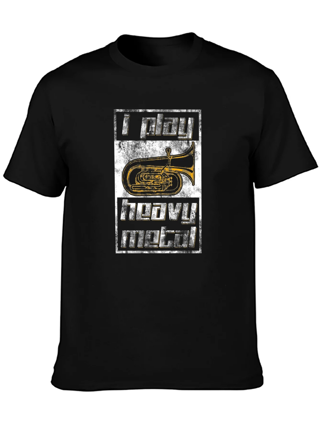 I Play Heavy Metal Tuba T-Shirt product image 2