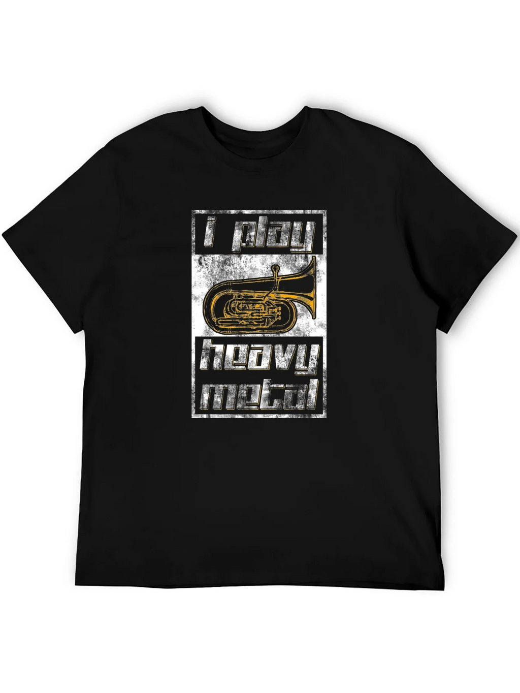 I Play Heavy Metal Tuba T-Shirt product image 4
