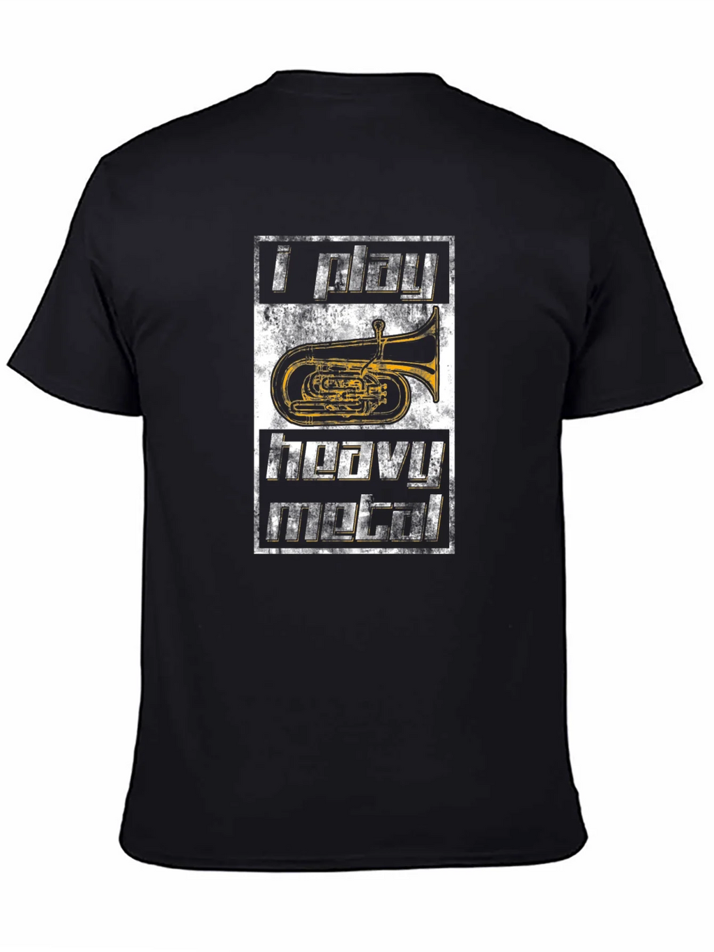 I Play Heavy Metal Tuba T-Shirt product image 3