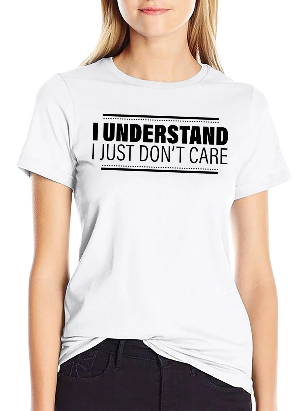 I Understand I Just Dont Care T-Shirt product image 8
