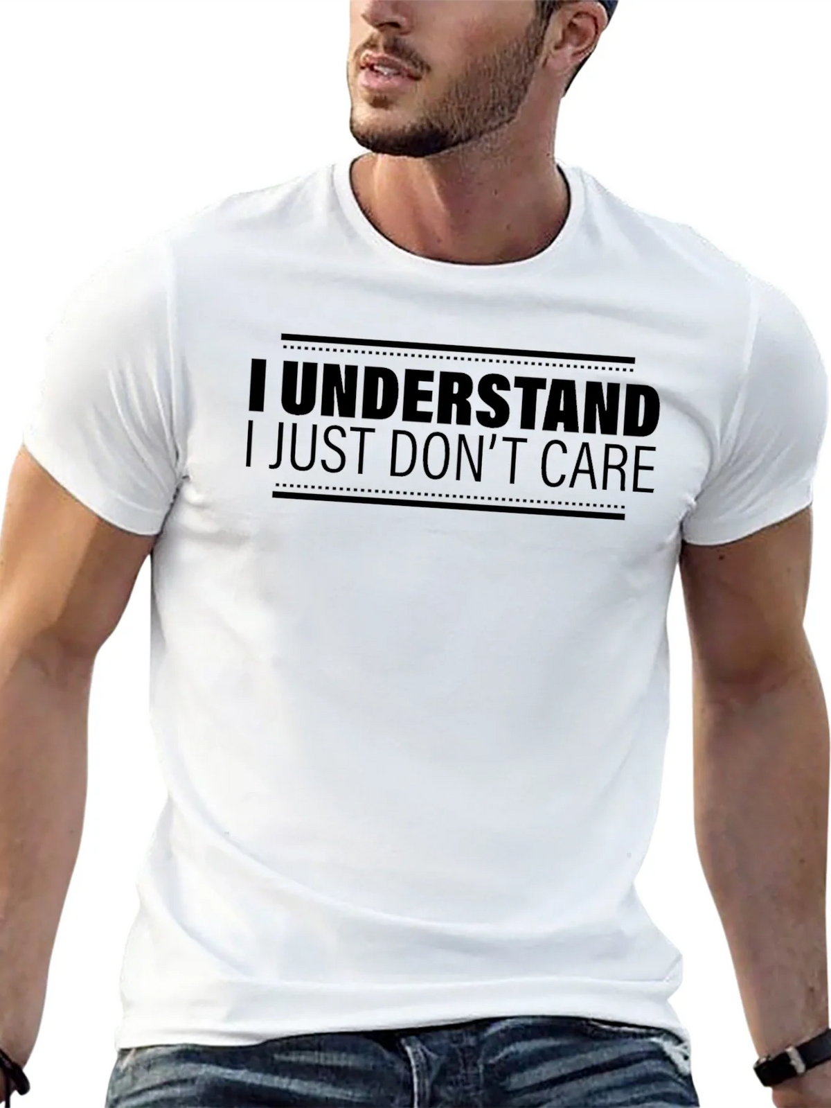 I Understand I Just Dont Care T-Shirt product image 12