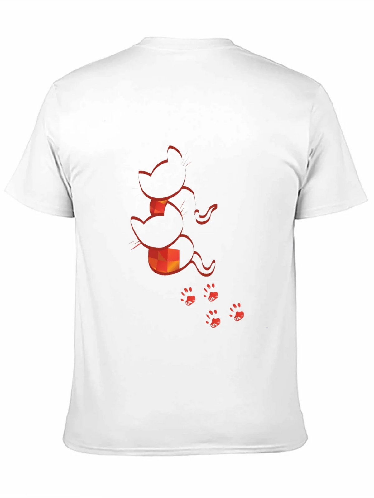Cat Silhouette Graphic Print Tee product image 10