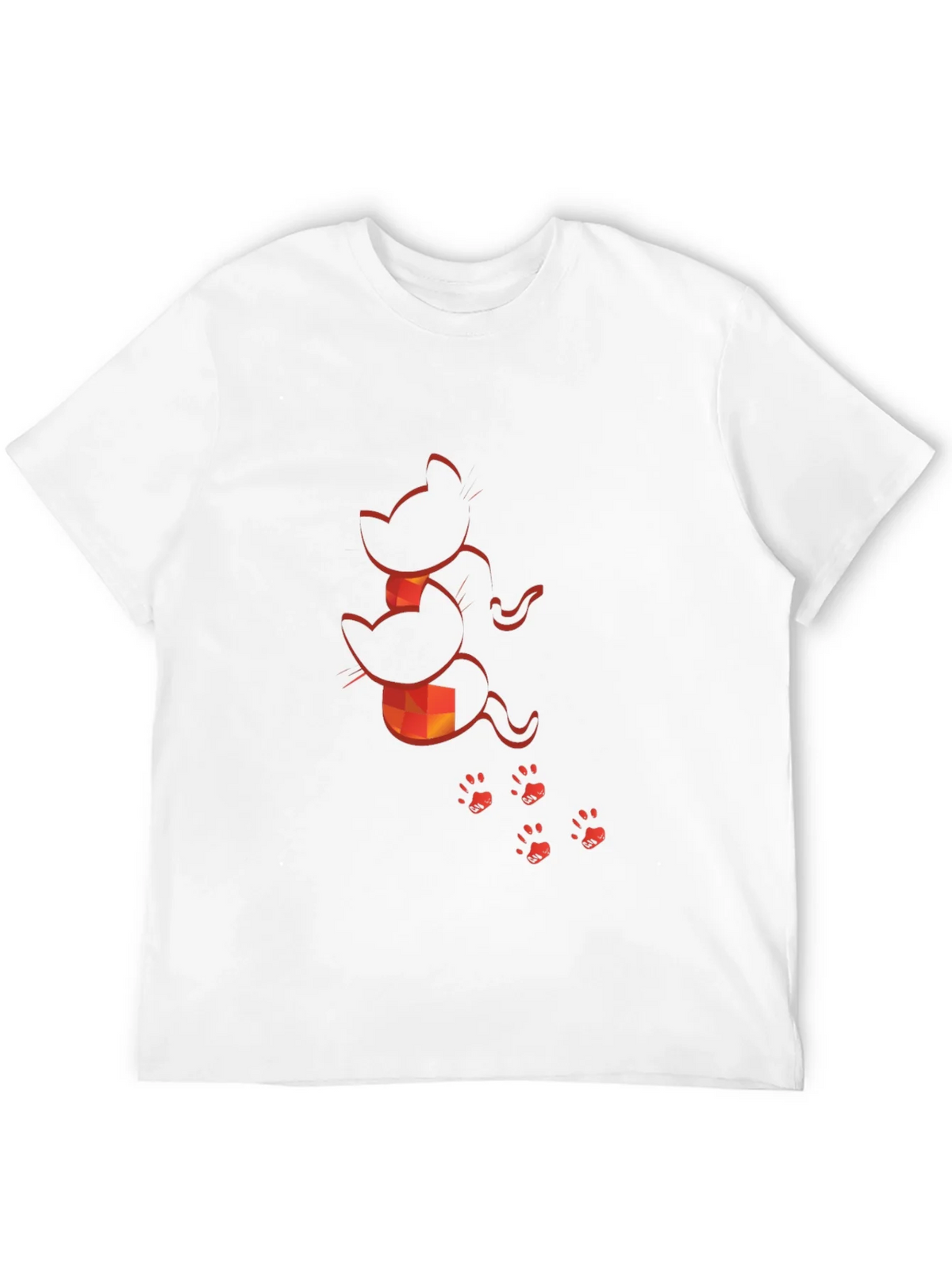 Cat Silhouette Graphic Print Tee product image 11