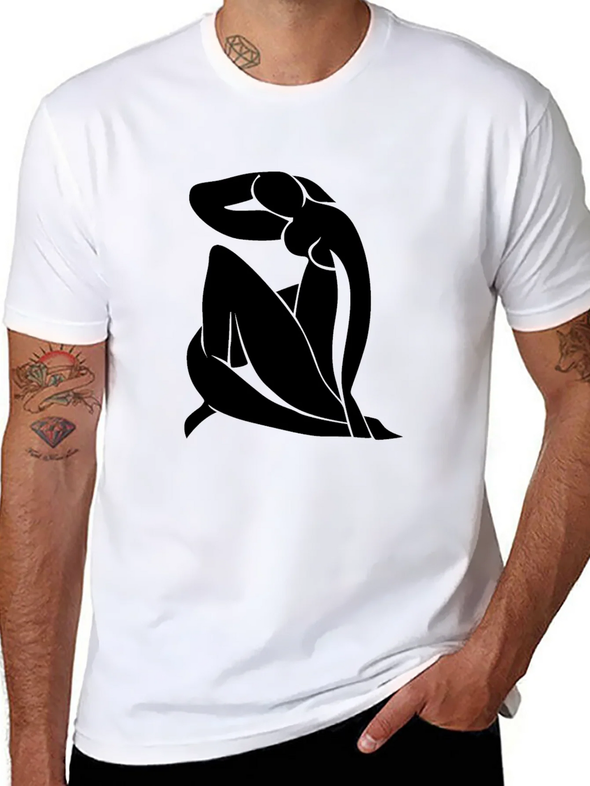 Abstract Art Graphic Tee - Modern Style Shirt product image 4