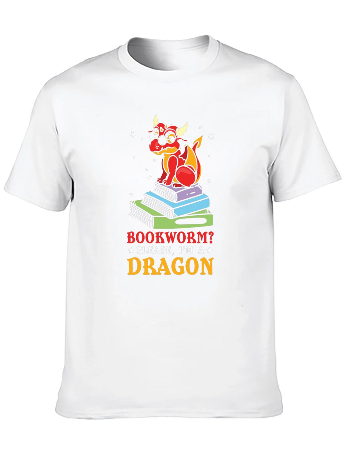 Bookworm Dragon T-Shirt product image 7
