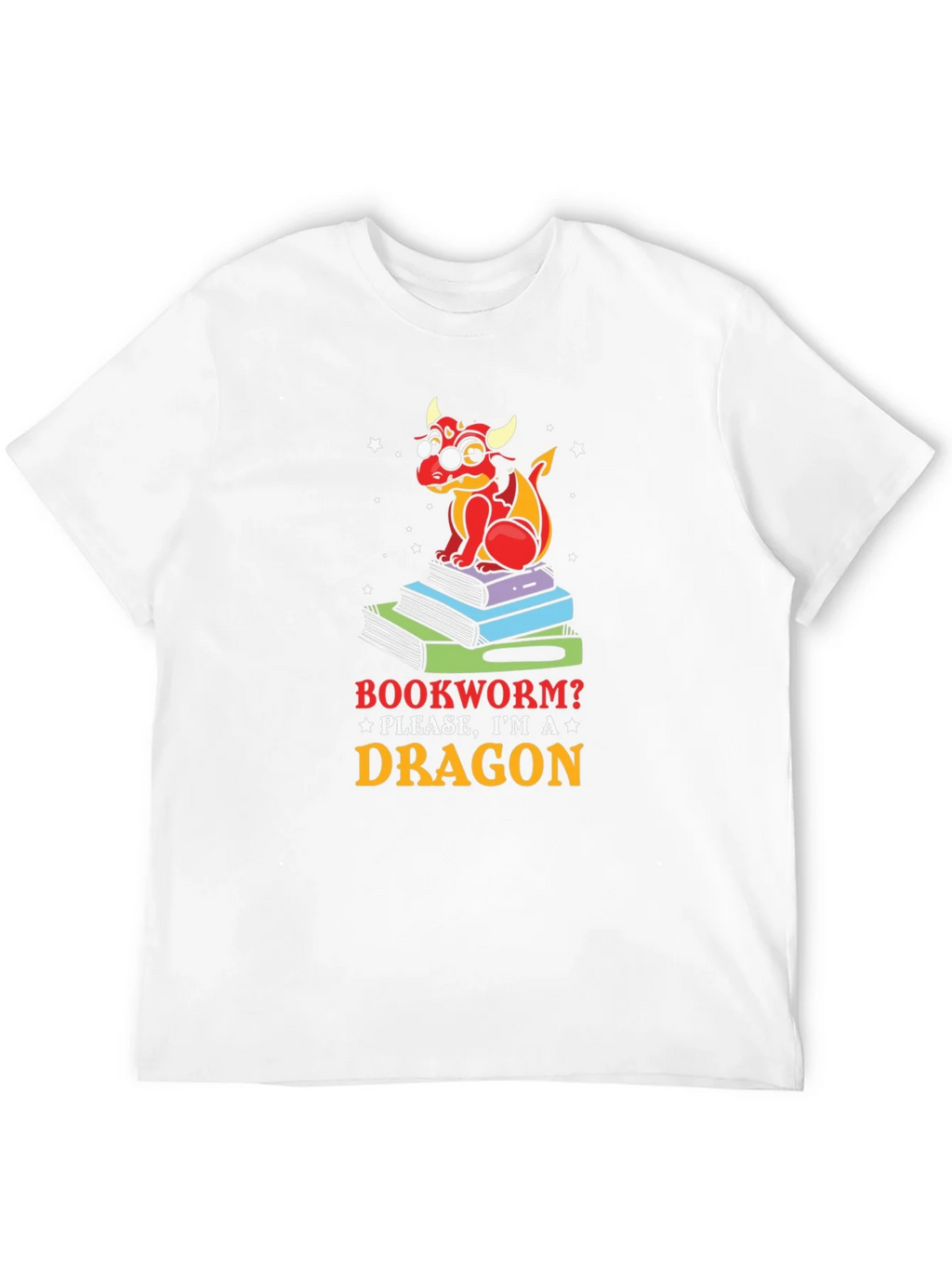 Bookworm Dragon T-Shirt product image 8