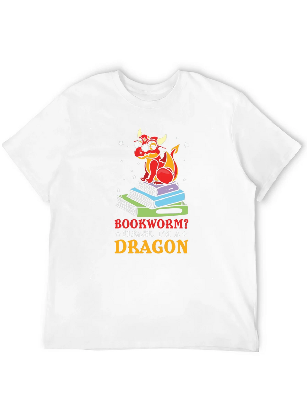 Bookworm Dragon T-Shirt product image 8