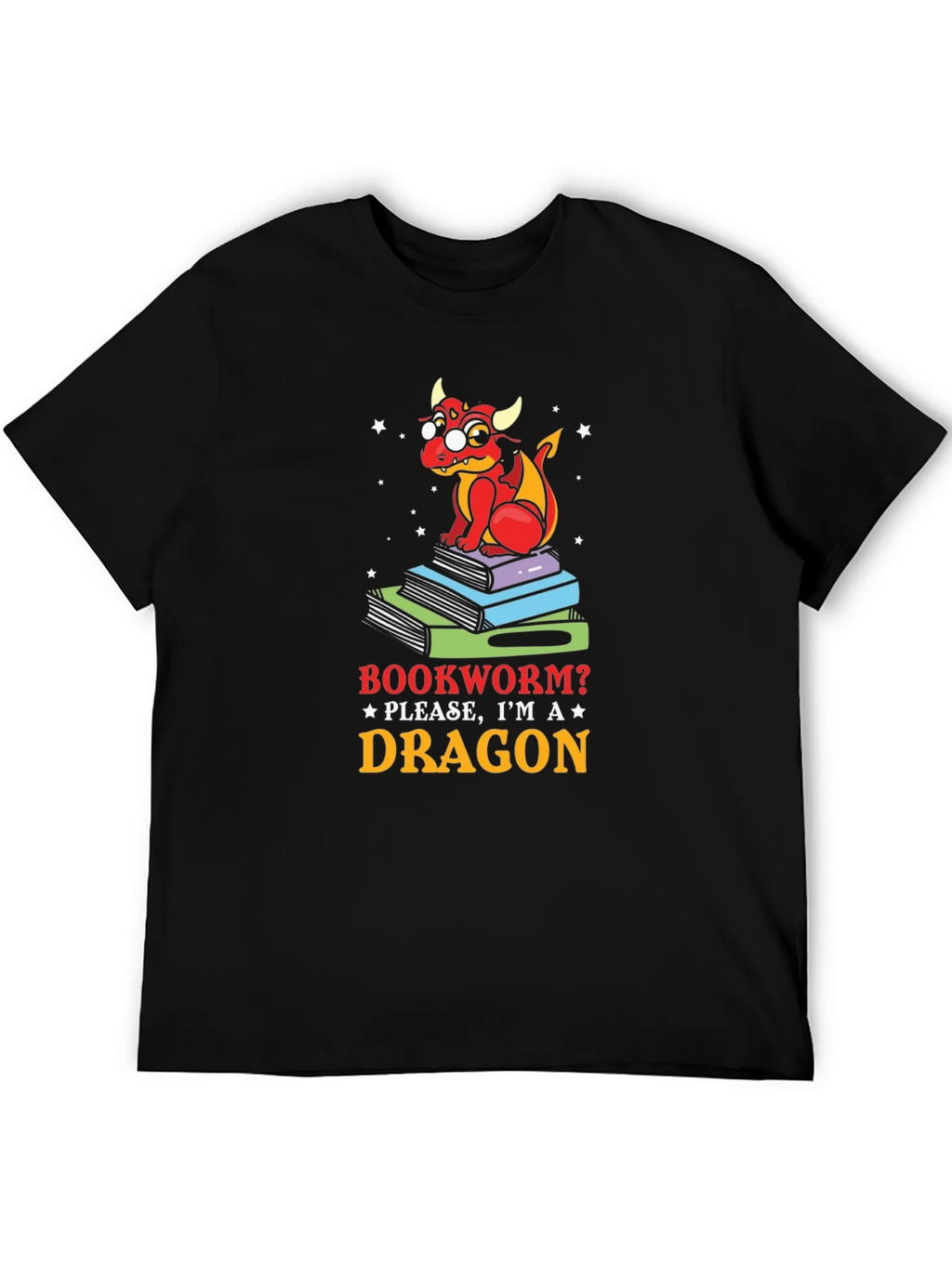 Bookworm Dragon T-Shirt product image 4