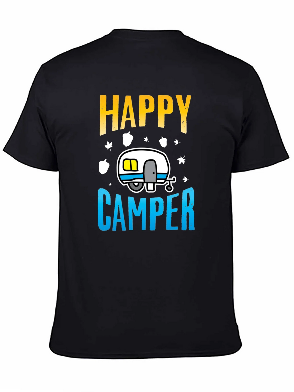Happy Camper Graphic Tee - Camping Adventure Shirt product image 2