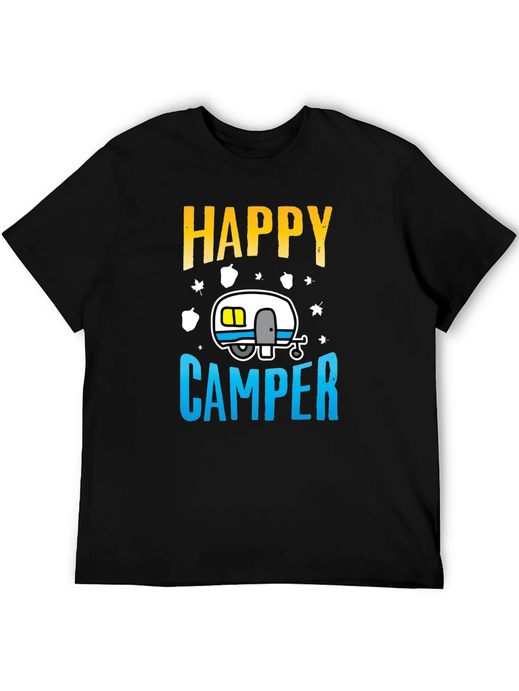 Happy Camper Graphic Tee - Camping Adventure Shirt product image 3