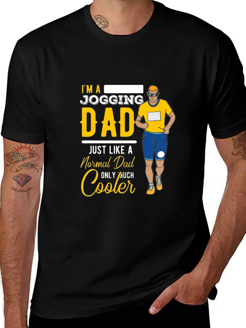 Jogging Dad Graphic T-Shirt product image 1
