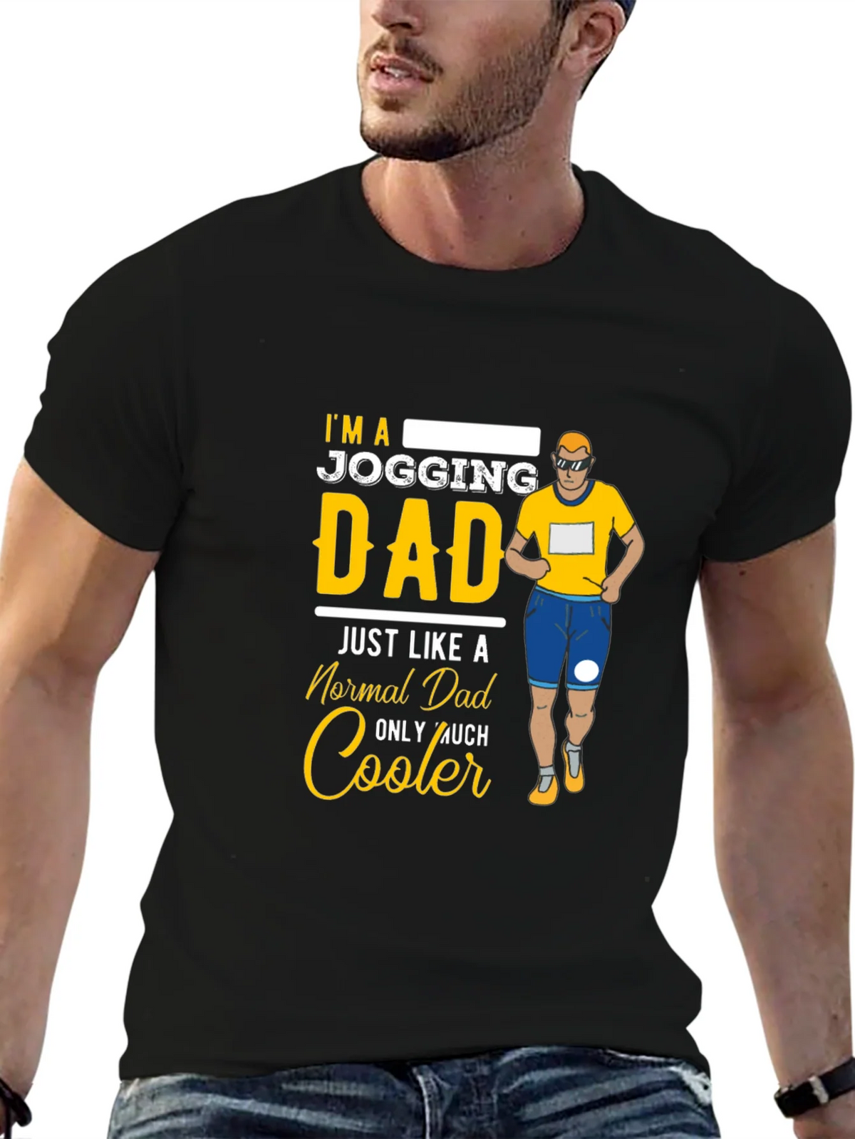 Jogging Dad Graphic T-Shirt product image 6