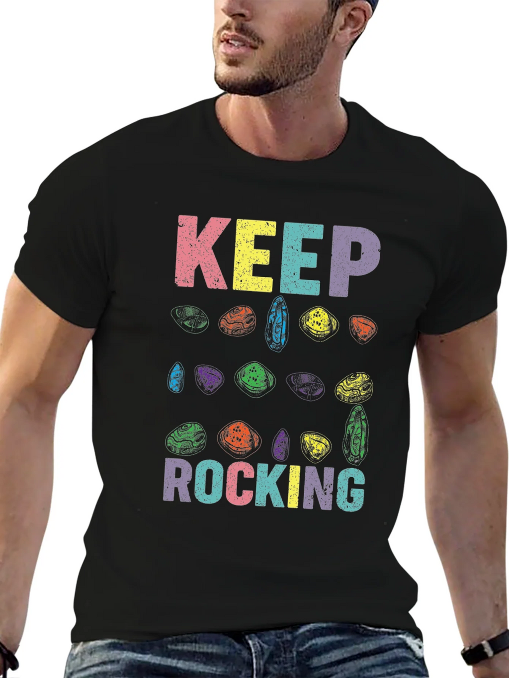 Keep Rocking Graphic Tee product image 5