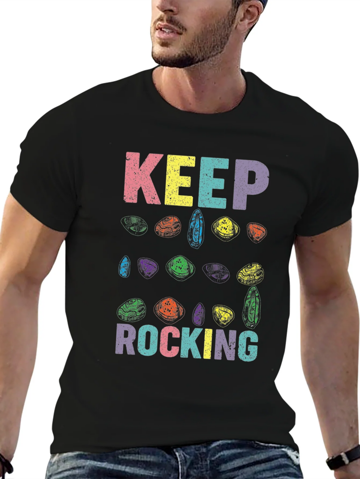 Keep Rocking Graphic Tee product image 5