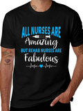 All Nurses Are Amazing T-Shirt - Rehab Nurse Apparel product image 1