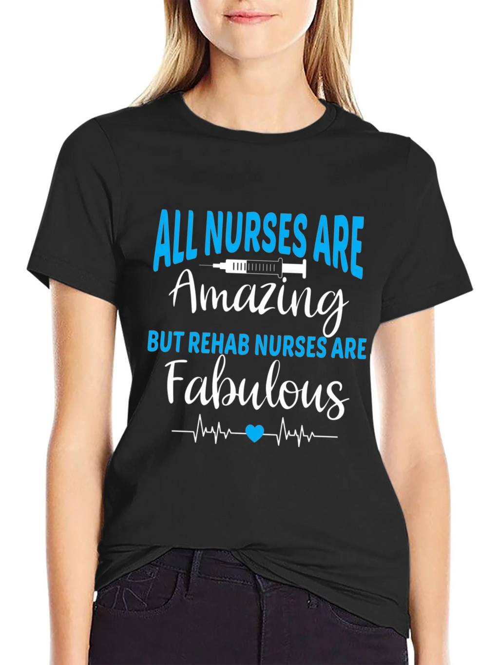 All Nurses Are Amazing T-Shirt - Rehab Nurse Apparel product image 2