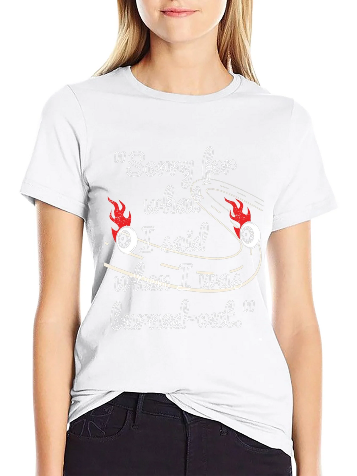Burned-Out Humor T-Shirt product image 8