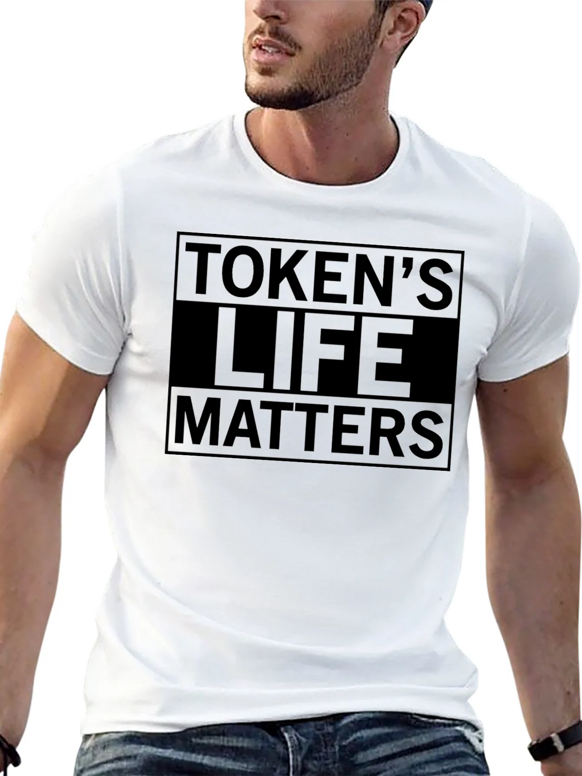 Tokens Life Matters Black Graphic T-Shirt product image 12