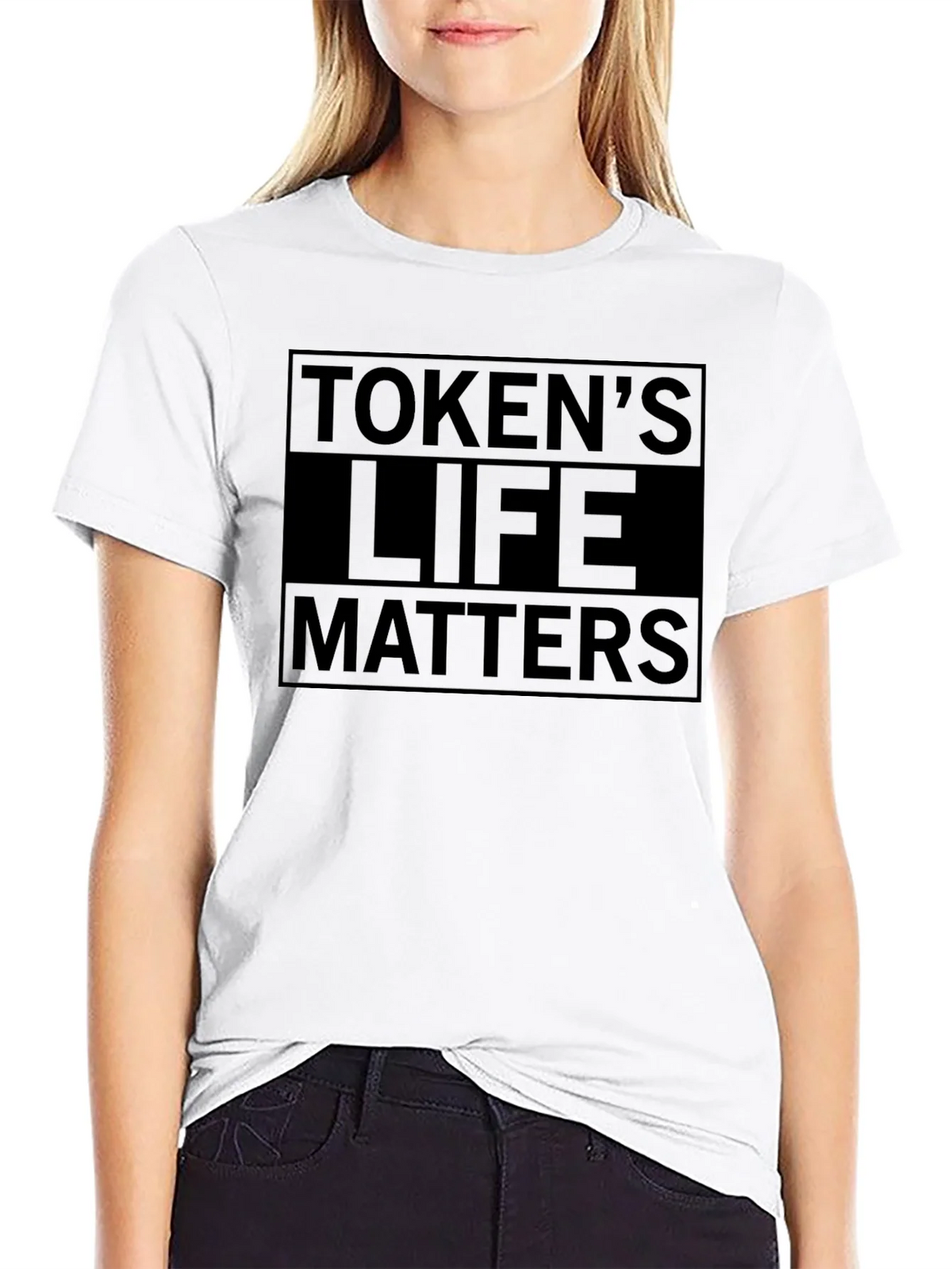 Tokens Life Matters Black Graphic T-Shirt product image 8