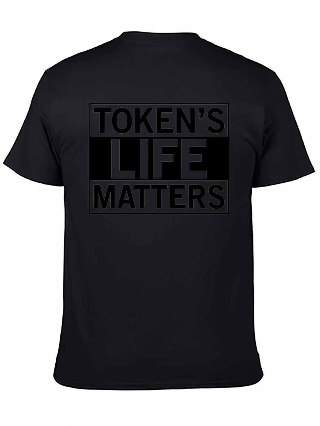 Tokens Life Matters Black Graphic T-Shirt product image 4